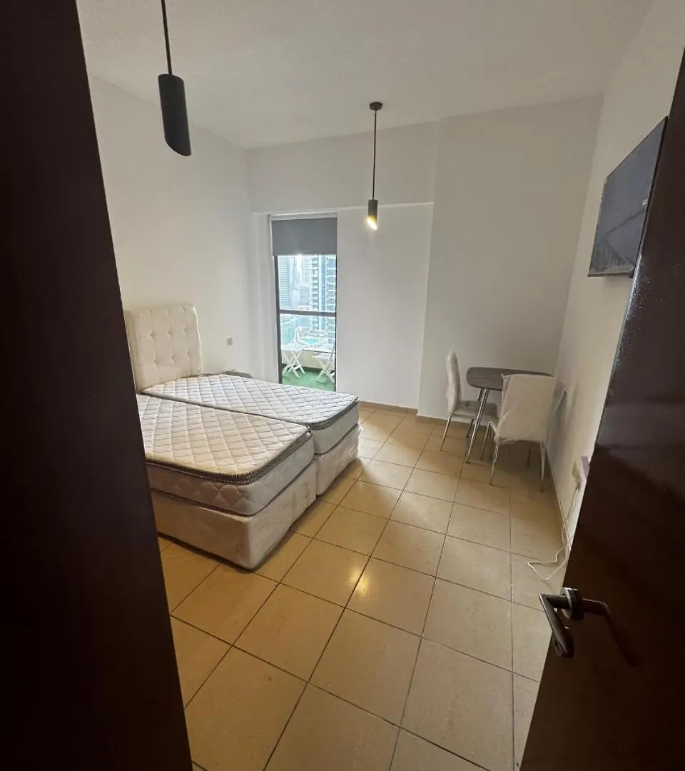 Twin Bed-Room Sadaf Community Near Tram Dubai